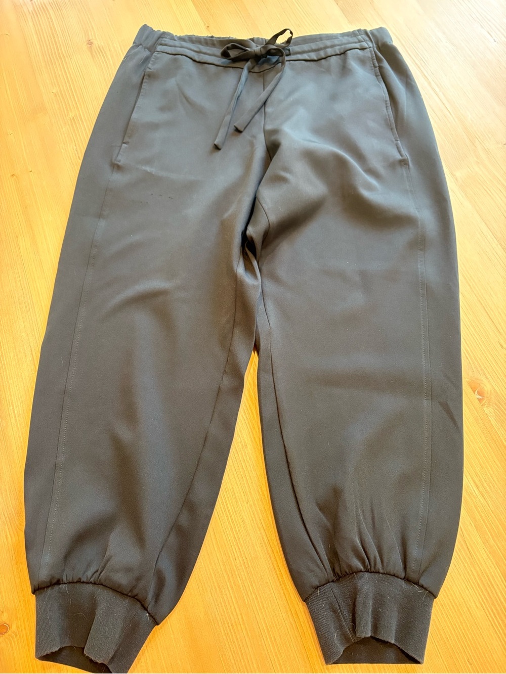 Prologue Black Women's Drawstring Track Joggers